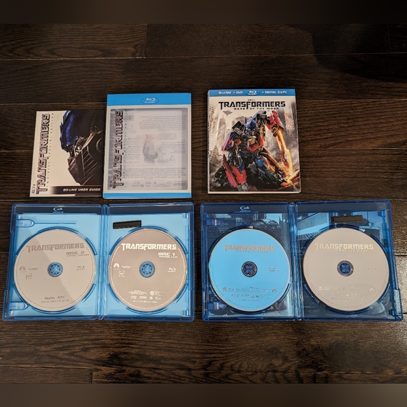 LIKE NEW Transformers Blu-ray movie collection (set of 4) - Picture 3 of 15